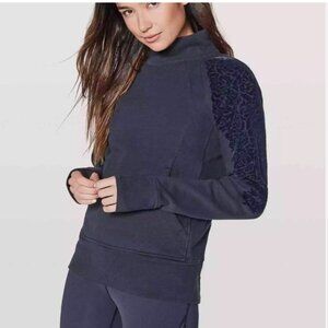 Lululemon Floral Flock Pullover Sweatshirt